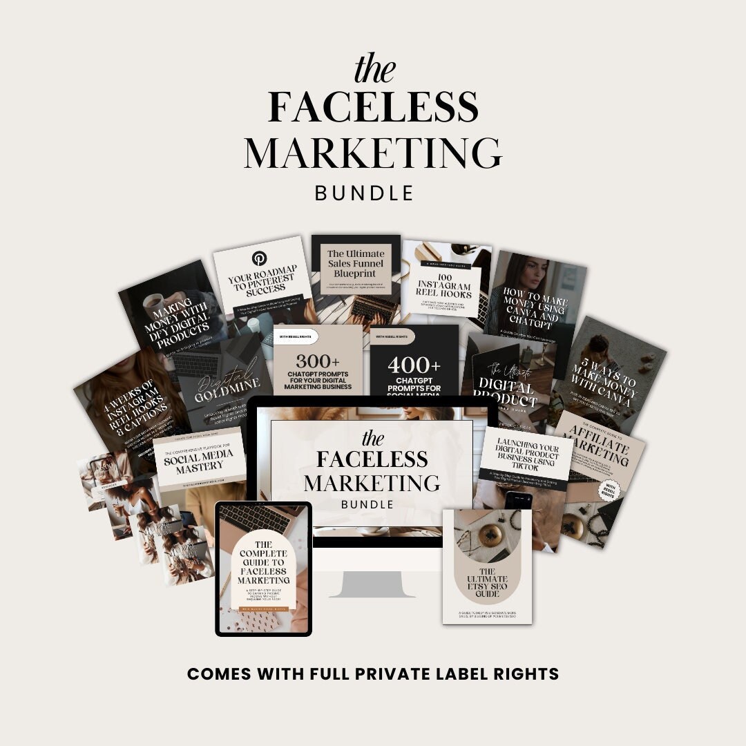 Das ultimative Faceless Marketing Bundle